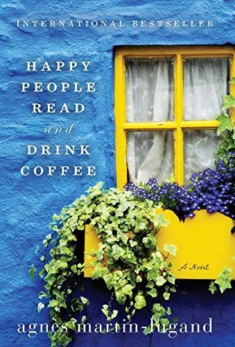 Les gens heureux lisent et boivent du café