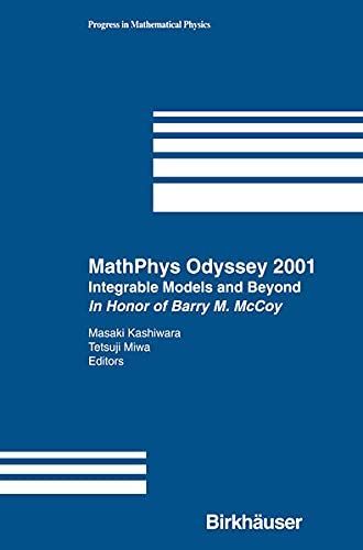 MathPhys Odyssey 2001