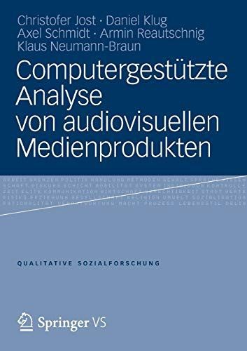 Computergestützte Analyse von audiovisuellen Medienprodukten