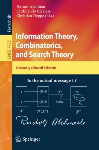 Information Theory, Combinatorics, and Search Theory