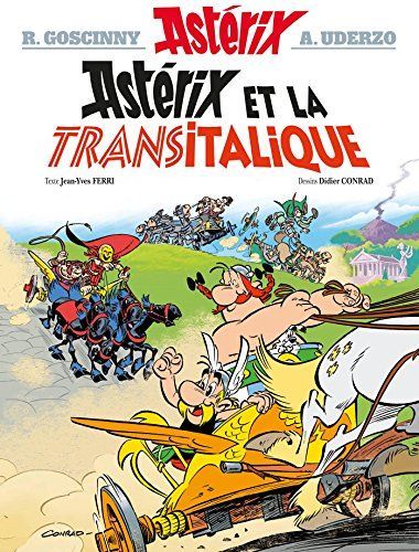 Asterix en de race door de laars