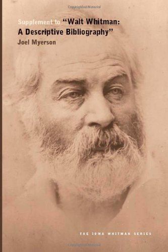 Supplement to “Walt Whitman