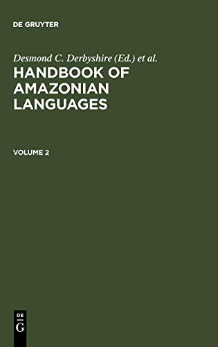 HANDBOOK AMAZONIAN LANGUAGES