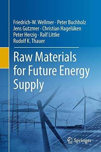 Raw Materials for Future Energy Supply