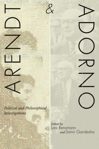 Arendt and Adorno