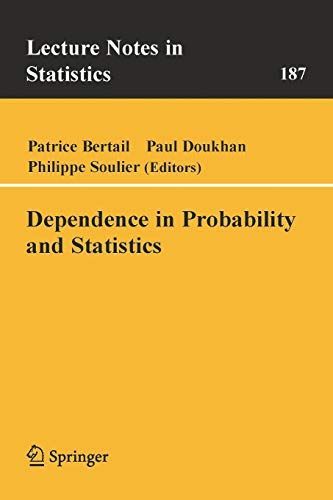 Dependence in Probability and Statistics