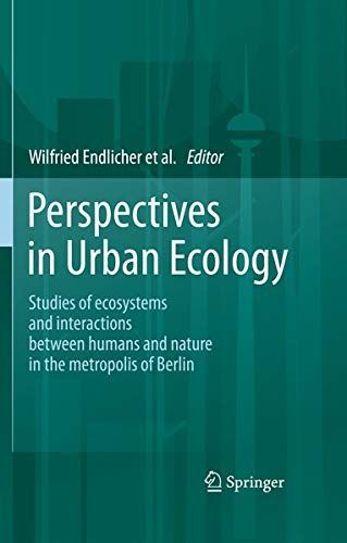 Perspectives in Urban Ecology