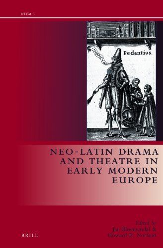 Neo-Latin Drama in Early Modern Europe