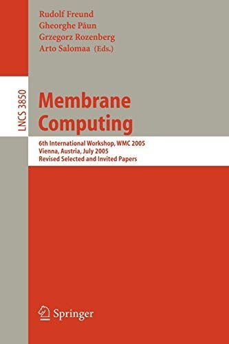 Membrane Computing