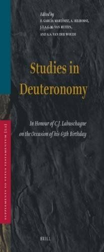 Studies in Deuteronomy