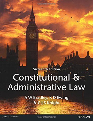 Constitutional and Administrative Law