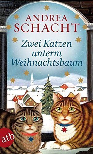 Zwei Katzen unterm Weihnachtsbaum