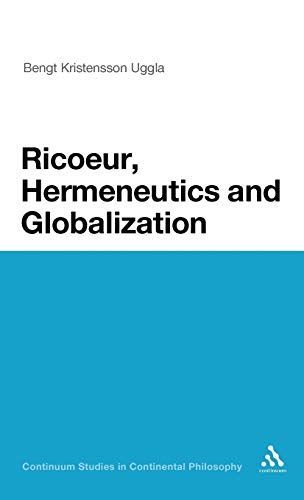 Ricoeur, Hermeneutics, and Globalization