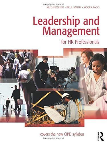 Leadership and Management for HR Professionals