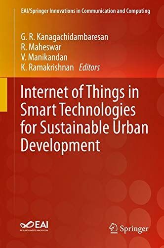 Internet of Things in Smart Technologies for Sustainable Urban Development