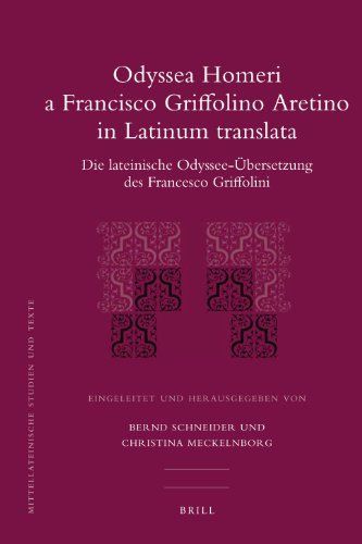 Odyssea Homeri a Francisco Griffolino Aretino in Latinum translata