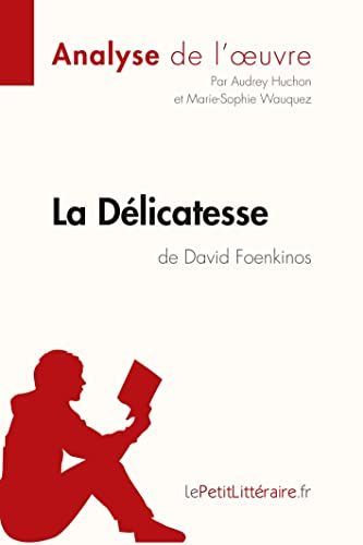 La Délicatesse de David Foenkinos (Analyse de l'oeuvre)