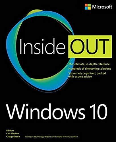 Windows 10 Inside Out (includes Current Book Service)