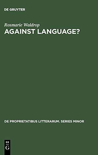 Against Language?