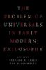 The Problem of Universals in Early Modern Philosophy