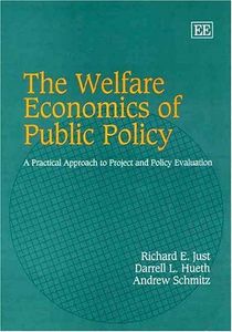 The Welfare Economics of Public Policy