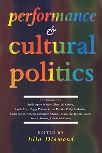 Performance and Cultural Politics