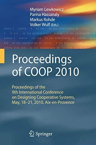 Proceedings of COOP 2010