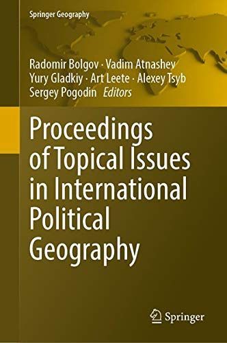 Proceedings of Topical Issues in International Political Geography