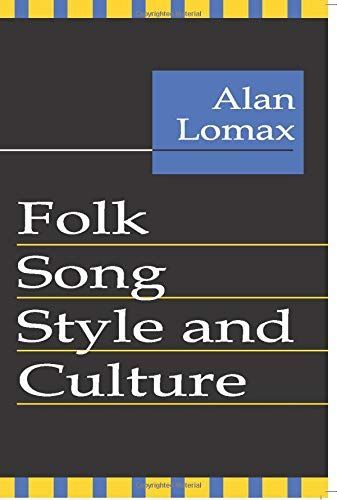 Folk Song Style and Culture