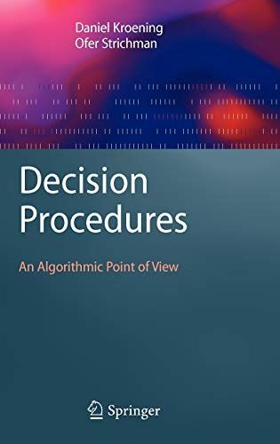 Decision Procedures