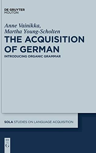 The Acquisition of German