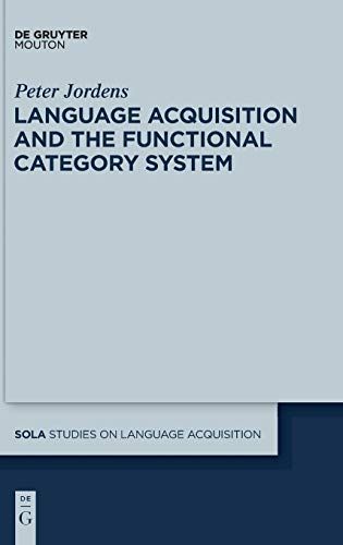 Language Acquisition and the Functional Category System