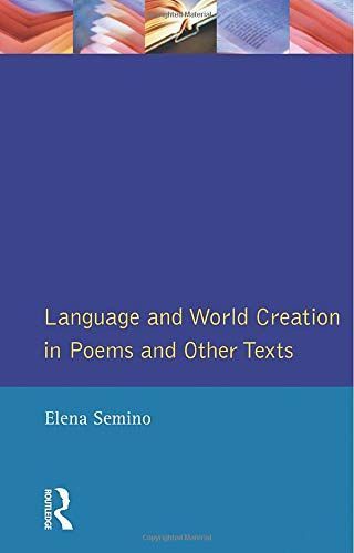 Language and World Creation in Poems and Other Texts