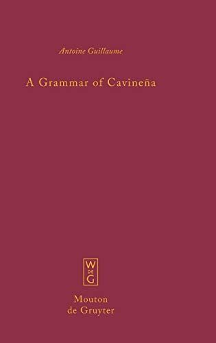 A Grammar of Cavineña