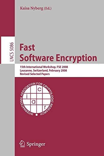 Fast Software Encryption