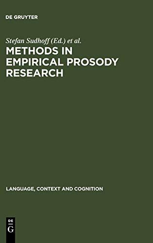 Methods in Empirical Prosody Research