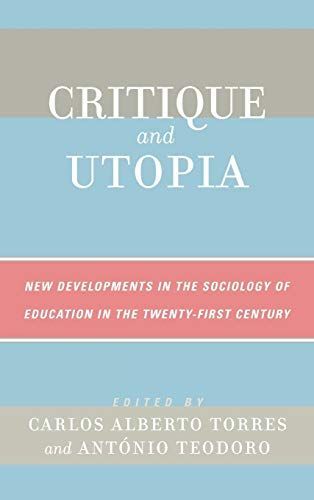 Critique and Utopia