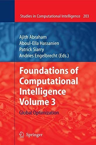 Foundations of Computational Intelligence