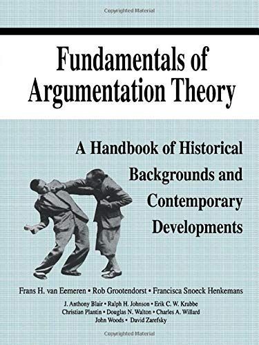 Fundamentals of Argumentation Theory