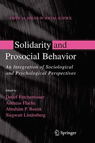 Solidarity and Prosocial Behavior