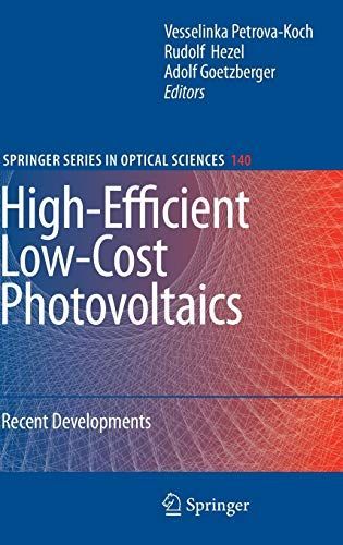 High-Efficient Low-Cost Photovoltaics