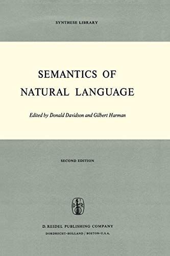 Semantics of Natural Language