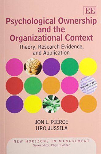 Psychological Ownership and the Organizational Context