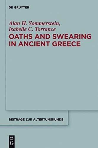 Oaths and Swearing in Ancient Greece