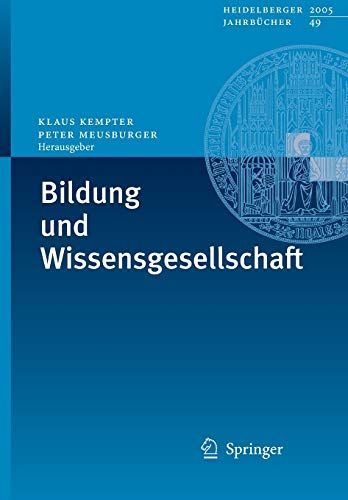 Bildung und Wissensgesellschaft