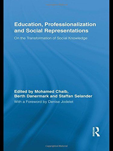 Education, Professionalization and Social Representations