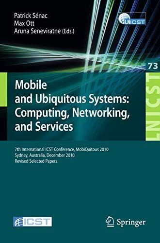 Mobile and Ubiquitous Systems