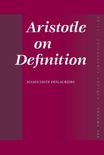 Aristotle on Definition