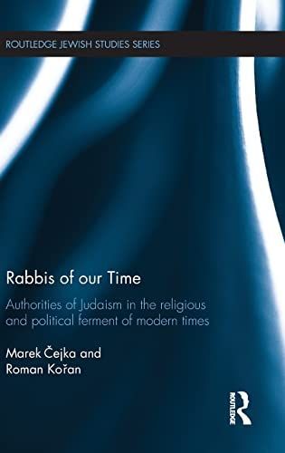 Rabbis of our Time