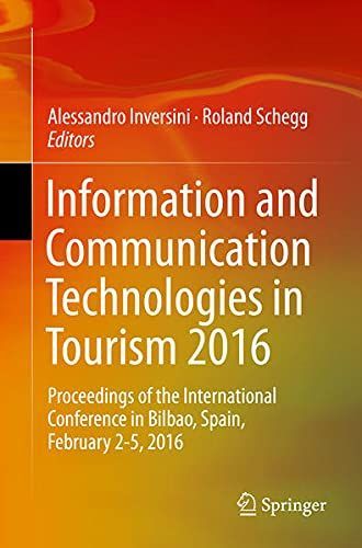 Information and Communication Technologies in Tourism 2016